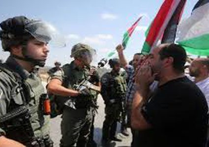 الاحتلال يقمع مسيرة تضامنية مع الأسيرة  جعابيص