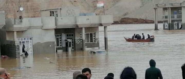 سقوط عدد من الضحايا في فيضانات اجتاحت الموصل