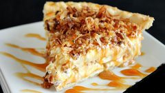 فطيرة جوز الهند واليقطين والجزر