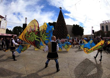 افتتاح سوق الميلاد الثامن عشر في ساحة المهد