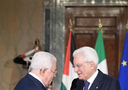 الرئيس يلتقي نظيره الايطالي