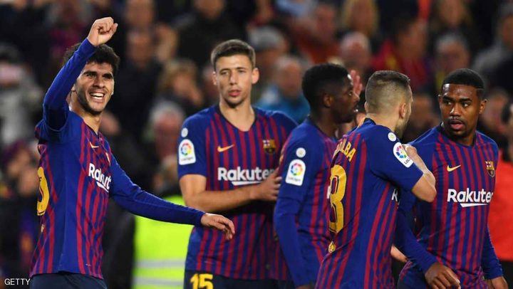 برشلونة يعود لصدارة الدوري الإسباني