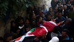 تشييع جثمان شهيد طولكرم