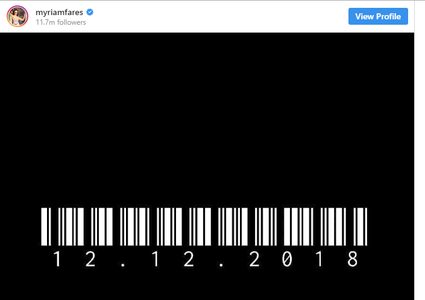 ميريام فارس تثير حيرة الجمهور بصورة غامضة