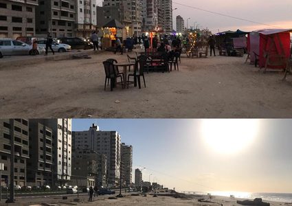 بلدية غزة تدمر مصدر رزق البسطاء