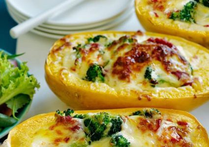 وصفات الكريسماس: قرع محشي بحشوة اللازانيا