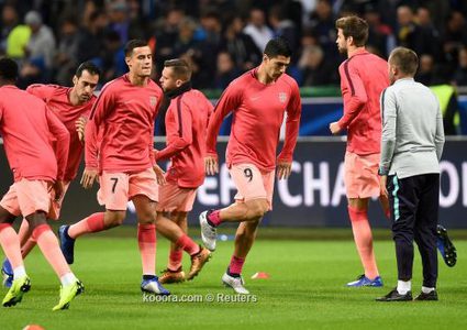 برشلونة يستعيد سواريز وآرثر قبل ديربي كتالونيا