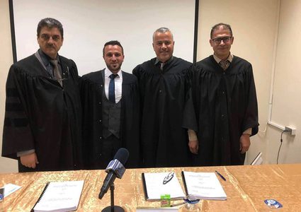 مناقشة رسالة ماجستير فازت بجائزة "غيرنر" للأبحاث