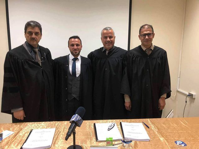 مناقشة رسالة ماجستير فازت بجائزة "غيرنر" للأبحاث