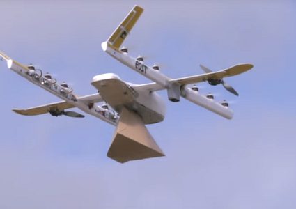 "غوغل" تطلق خدمة توصيل البضائع بالدرونات