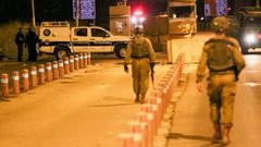قوات الاحتلال تطلق النار على مركبة شرق رام الله