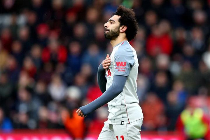 ماذا حقق محمد صلاح بعد هاتريك نظيف أمام بورنموث ؟