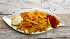 دراسة:تناول 6 حبات من البطاطا المقلية فقط