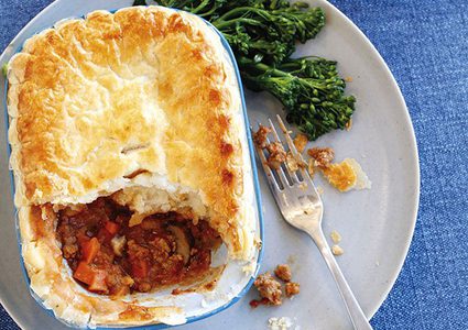 فطيرة اللحم على الطريقة الإيطالية