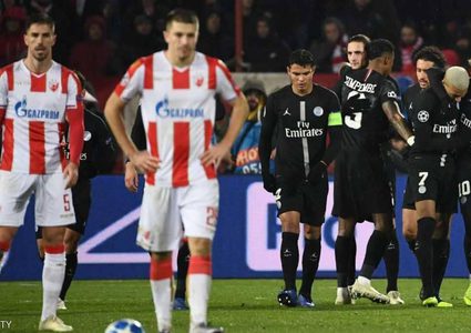 "مهرجان أهداف" لباريس سان جرمان في بلغراد