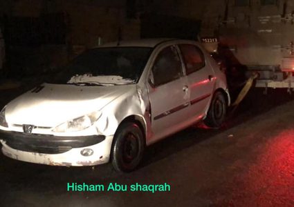الاحتلال يصادر مركبةيعتقد انها استخدمت بعمليةعوفرا