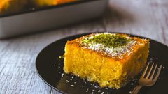 طريقة عمل هريسة جوز الهند اللذيذة