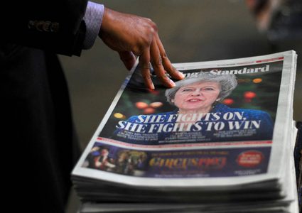 ماي تفوز باقتراع على الثقة في قيادتها