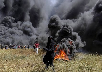 غزة تستعد لجمعة" المقاومة حق مشروع"