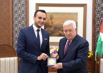 الرئيس يستقبل الفائز بجائزة مخترع العرب الدكتور وليد البنا
