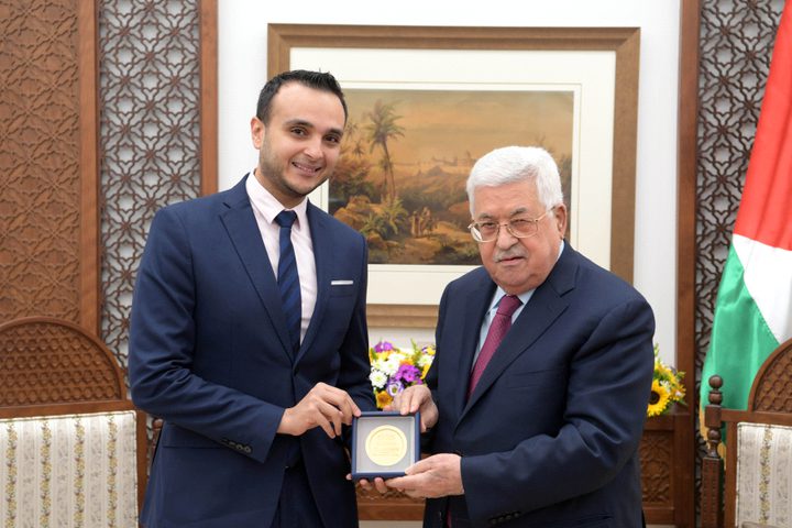الرئيس يستقبل الفائز بجائزة مخترع العرب الدكتور وليد البنا