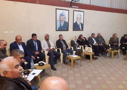 "حلس" يلتقي بأمناء سر المكاتب الحركية المركزية