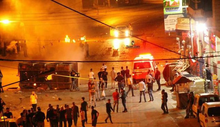 إصابة 17 مواطنا برصاص الاحتلال خلال مواجهات في نابلس