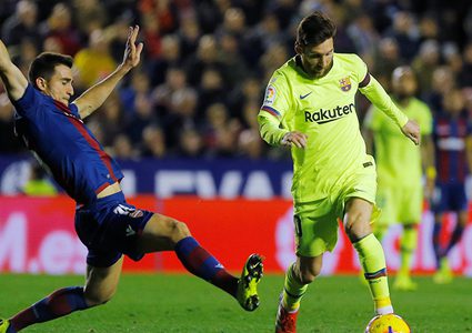 برشلونة يكتسح ليفانتي بخماسية في "الليغا"