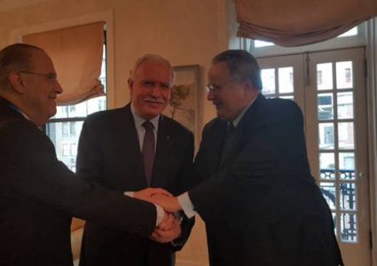 اجتماع وزاري ثلاثي بين فلسطين واليونان وقبرص