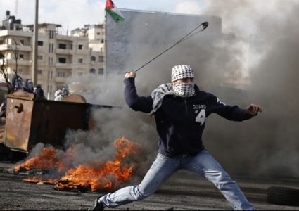 مواجهات مع الاحتلال في تقوع جنوب شرق بيت لحم