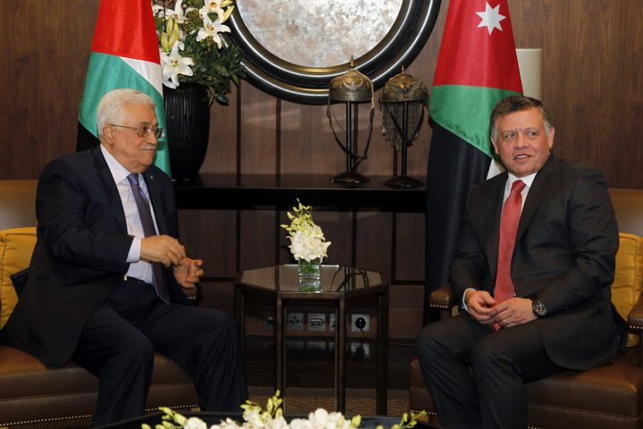 الرئيس يلتقي العاهل الأردني