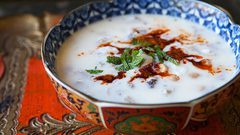 شوربة الزبادي التركية