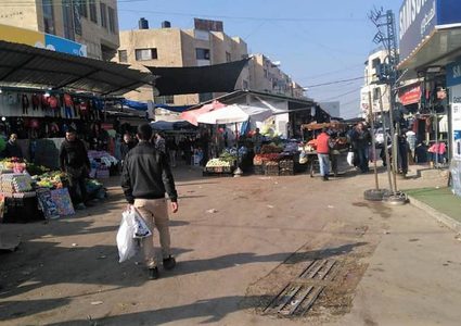 شرطة جنين تبدأ حملة لإزالة التعديات بالشوارع