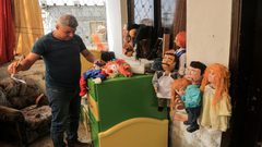 "مهدي" يبتكر فنًّا جديدًا في قطاع غزة