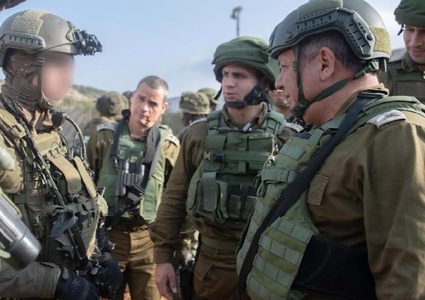 "ايزنكوت" يتفحص جهوزية قوات الاحتلال في الشمال