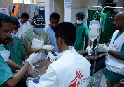 "اطباء بلا حدود": اليمن يشهد "انهيارا تاماً للنظام الصحي"