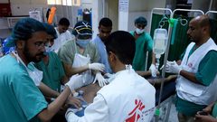 "اطباء بلا حدود": اليمن يشهد "انهيارا تاماً للنظام الصحي"
