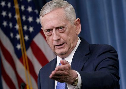 استقالة وزير الدفاع الأميركي جيمس ماتس