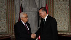 خلال اتصال مع الرئيس.. أردوغان يؤكد دعم تركيا لفلسطين