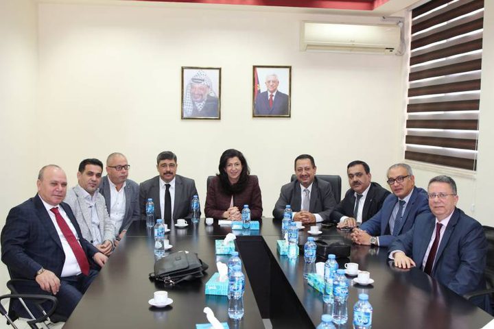 عودة تبحث مع وفد رجال أعمال أتراك من أصول فلسطينية الاستثمار