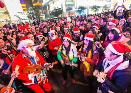 الصين تحارب احتفالات عيد الميلاد