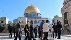 35 مستوطنا يقتحمون المسجد الأقصى
