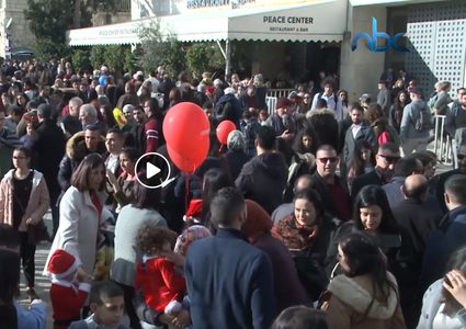 حركة سياحية تشهدها بيت لحم بالتزامن مع احتفالات الأعياد