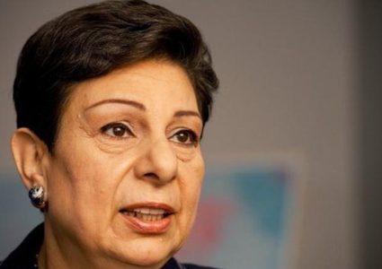 عشراوي تدين مصادقة الاحتلال على آلاف الوحدات الاستيطانية