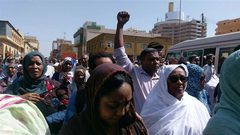 استمرار احتجاجات السودان لليوم العاشر على التوالي
