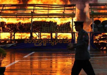 النيران تحرق 9 أطنان من المخدرات في ألمانيا