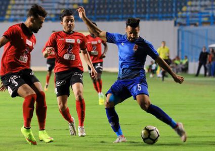 الأهلي ينجو من السقوط أمام الداخلية بتعادل قاتل