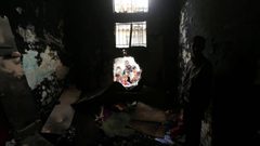 حريق يلتهم منزلاً شرق قلقيلية