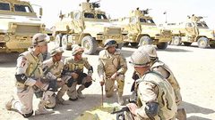 مقتل 40 مسلحا في تبادل إطلاق نار مع الجيش المصري