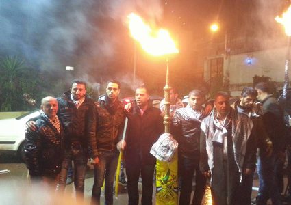 إيقاد شعلة انطلاقة الثورة في جنين